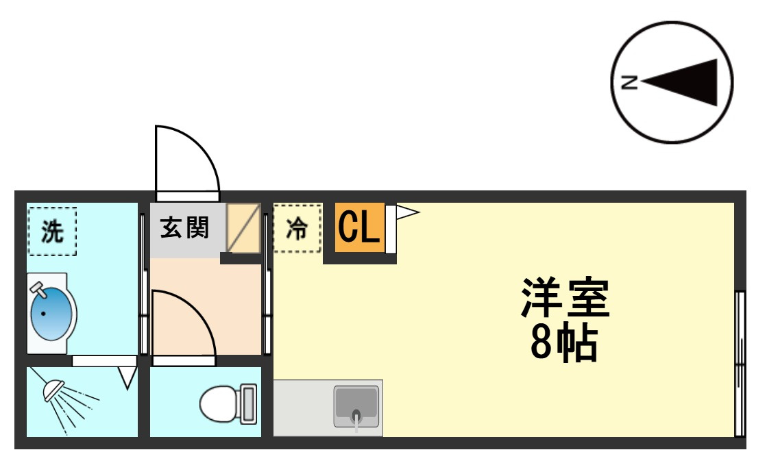 三家第１ビルの間取り