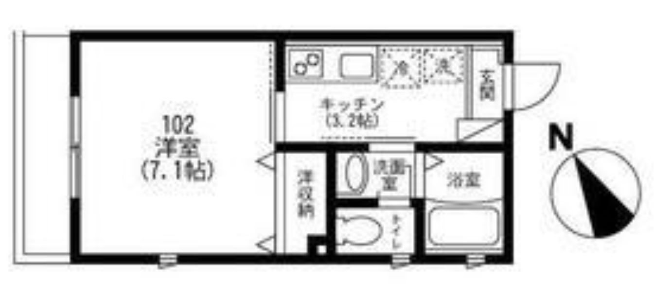 カサート駒込の間取り
