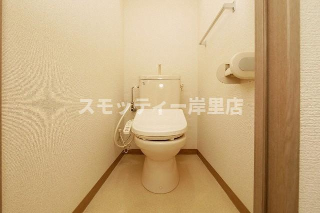 アルファ帝塚山のトイレ