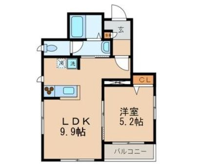 サンライズ・コーポの間取り