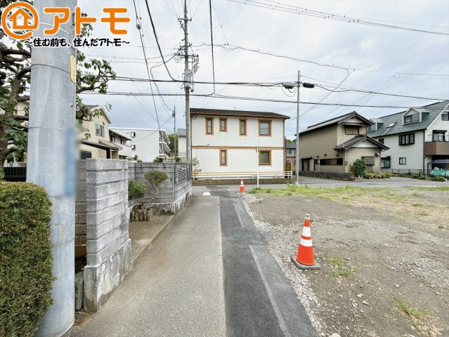 【前面道路含む現地写真】 | 葵区新伝馬第3　土地　4号地