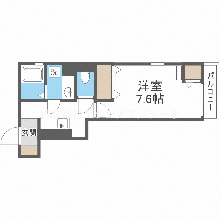 ヴィーブル阿倍野westの間取り