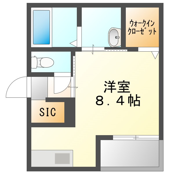 REGALEST TOMITAの間取り