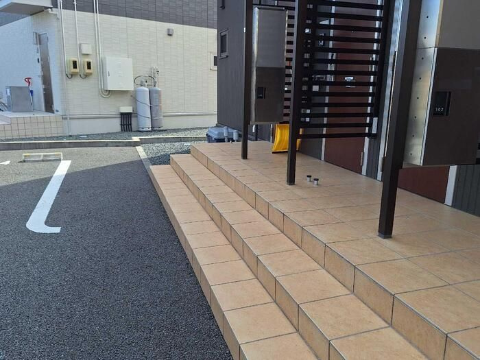 コンフォーティア東仙北　Ａのロビー