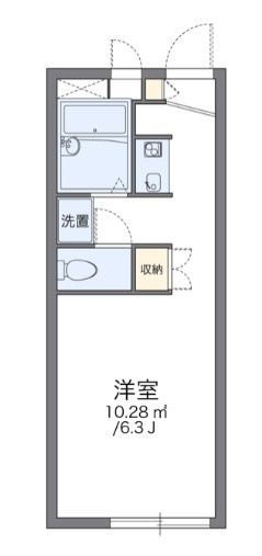 レオパレス下新倉Ａの間取り