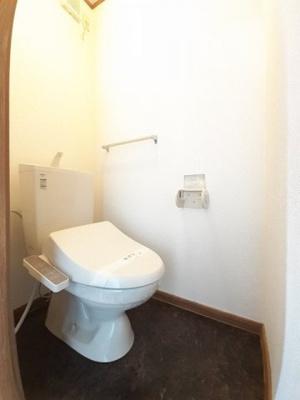 【トイレ】 | フレグランス望Ａ　2DK | トイレもきれいです