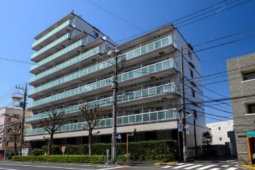 【外観】 | レジディア杉並方南町 | 鉄筋コンクリート造のガッチリとした建物。