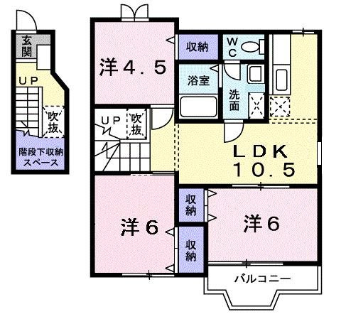 スマイルビームの間取り
