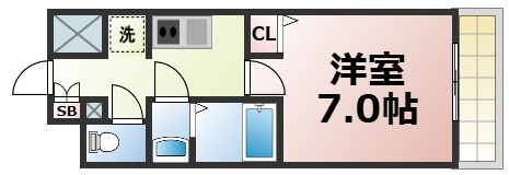 【間取り】 | グランパシフィック新今里Ⅱ　仲介手数料無料
