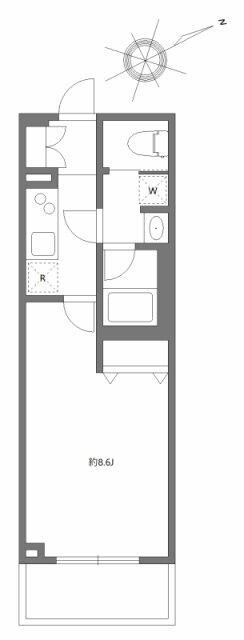 レガリス新宿落合の間取り