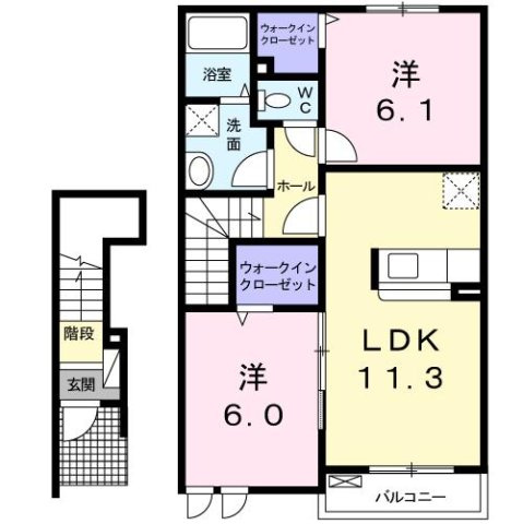 【間取り】 | サン　グリーン