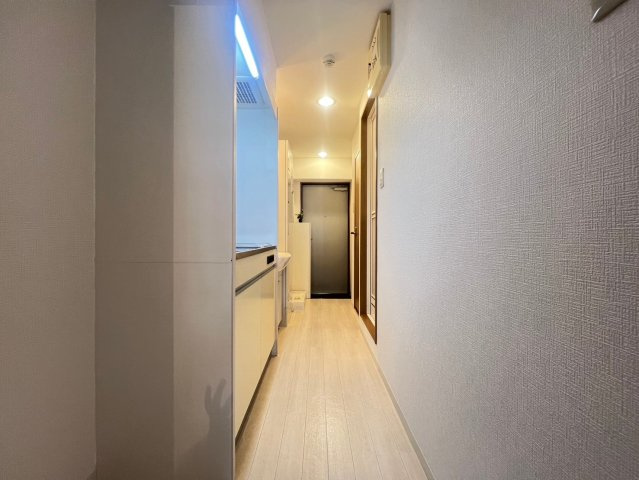 ドエル心斎橋の玄関