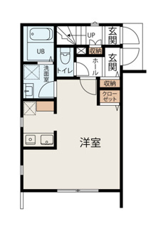 【間取り】 | ＣＨＥＬＳＥＡ日野 | 間取りです。
