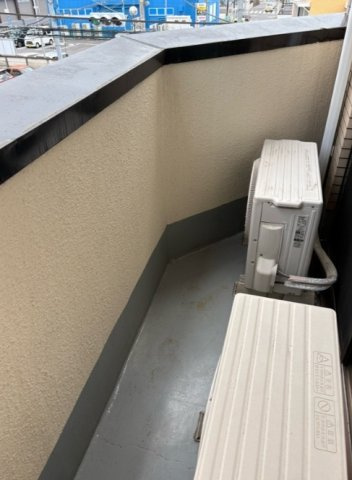 メゾネット和のバルコニー