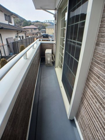 サニーヒル藤原台のバルコニー