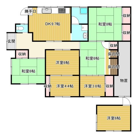松神子2丁目　中古住宅