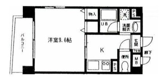 【間取り】 | アクア・ガーデン | 間取りです。