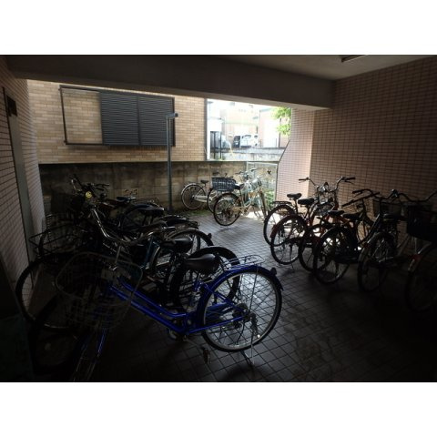 千代田マンションの駐車場