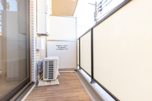 ルーエ押上のバルコニー|※写真は同タイプ住戸です。