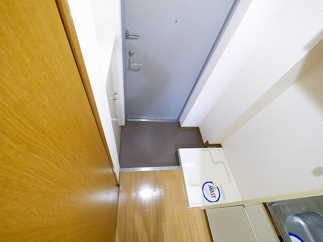 オーキッドあやめ池の玄関|落ち着いた玄関です