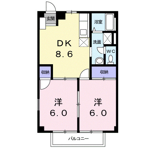 アーバン岩崎台の間取り