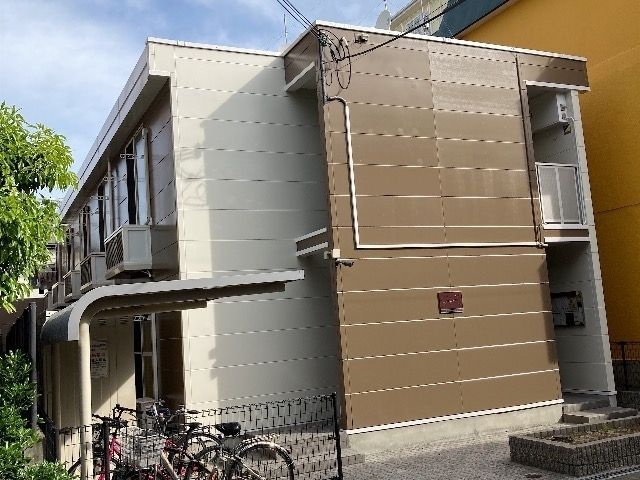 レオパレスアルカンシェルの外観|外観は落ち着いています