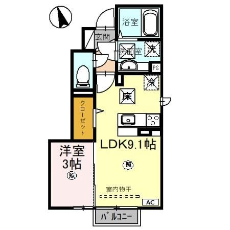 レガーロの間取り