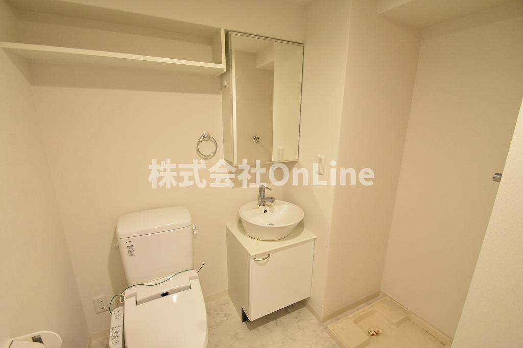 T’ｓ　SQUARE城東野江の洗面所