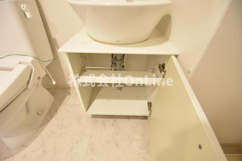 T’ｓ　SQUARE城東野江の独立洗面台