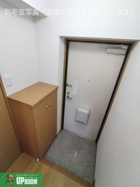 レジデンスマーサの玄関