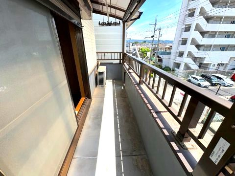 大井５丁目戸建のバルコニー