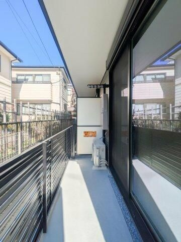 グレイス東町のバルコニー