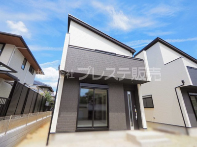 【外観】 | 生駒市真弓２丁目の新築一戸建 全２区画 | 現地写真（Ａ号地外観）建物完成！実際の建物内をご内覧できます♪※現地に係員は常駐しておりません。