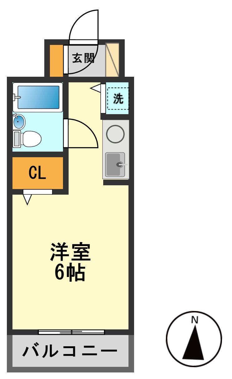 モンシェール新小岩の間取り