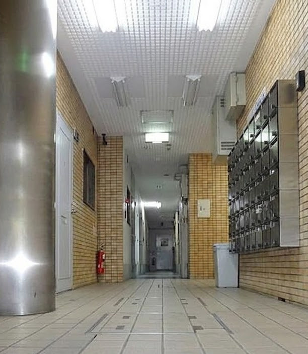 大阪市阿倍野区美章園１丁目の賃貸マンションのロビー