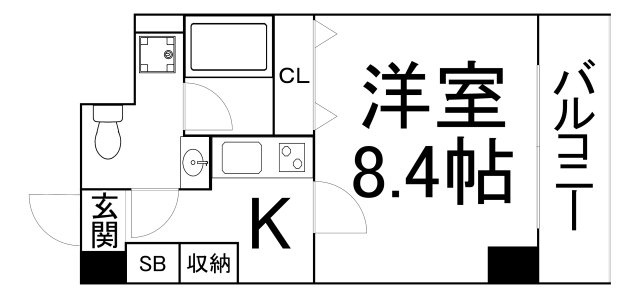 【間取り】 | モンサンミッシェル北浜