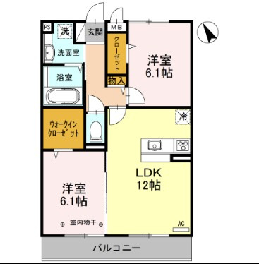 フレシールの間取り