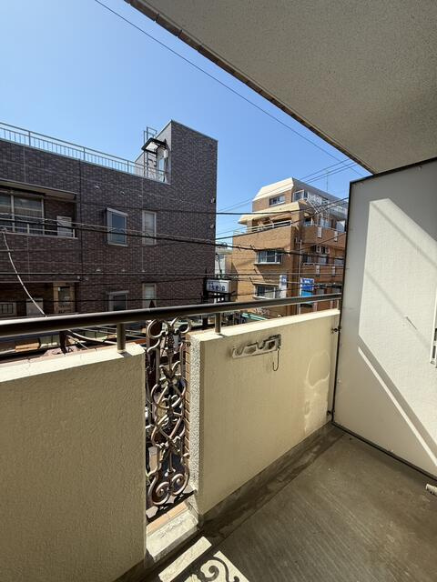 モンシェール新小岩のバルコニー