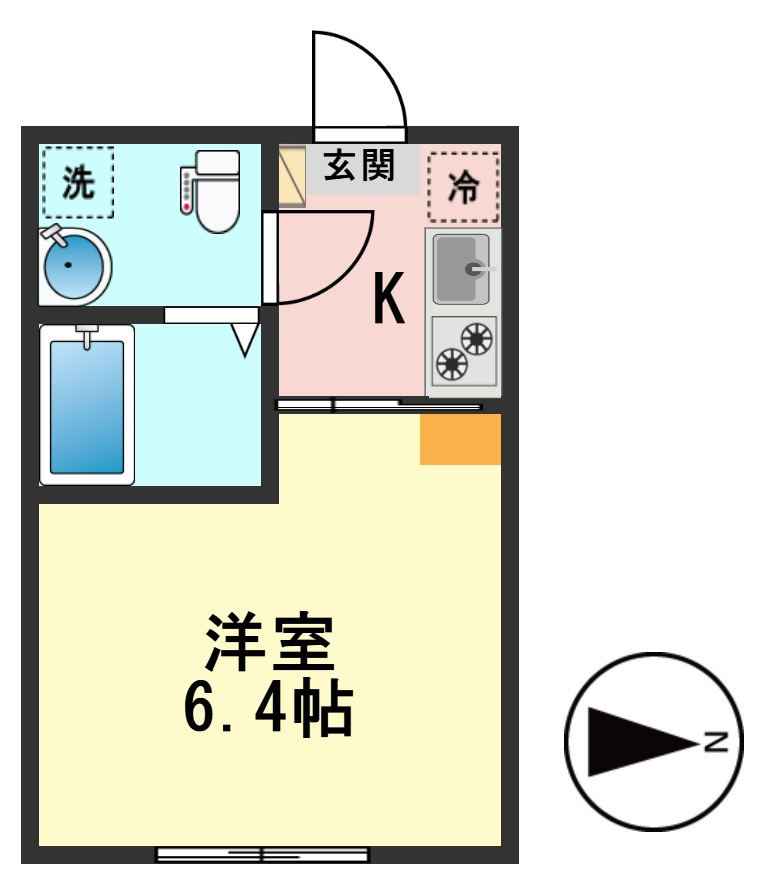Aven 京成小岩の間取り|間取図