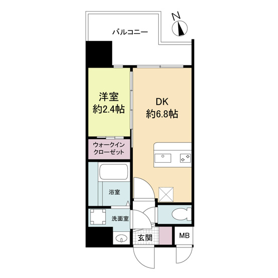 【間取り】 | セレニテ難波ミラク弐番館