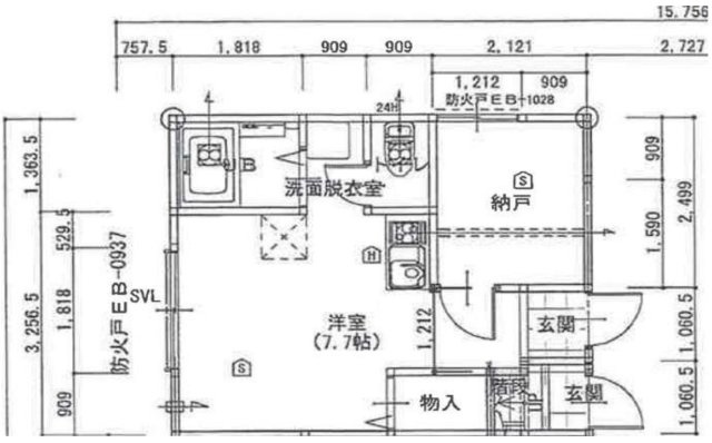 サンコート東伏見の間取り