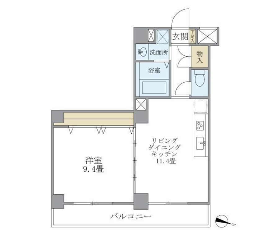 スターハイムの間取り