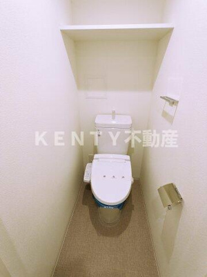 【トイレ】 | プラティーク大森山王 | ゆったりとした空間のトイレです