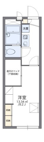 レオパレスドエル２１の間取り