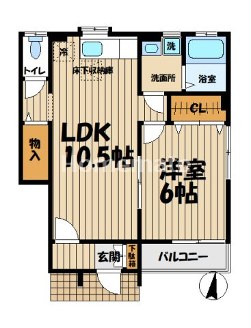 【間取り】 | パーシモンコート