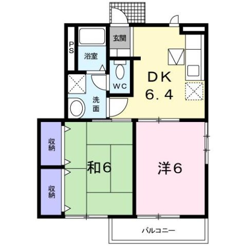 チェリーブロッサムの間取り