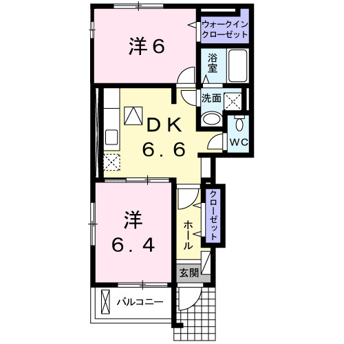 フリーデの間取り
