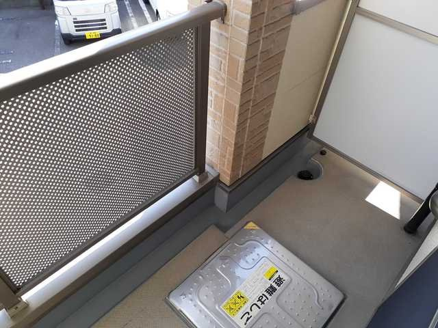 フランメゾンのバルコニー