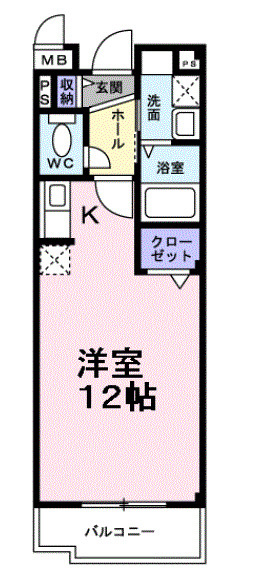 フランメゾンの間取り
