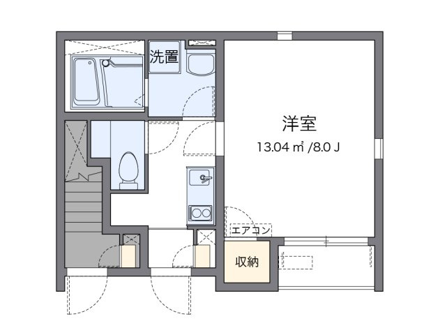 クレイノＨＩＧＡＳＨＩＮＯの間取り|代表的な間取のため実際の間取とは異なる場合があります